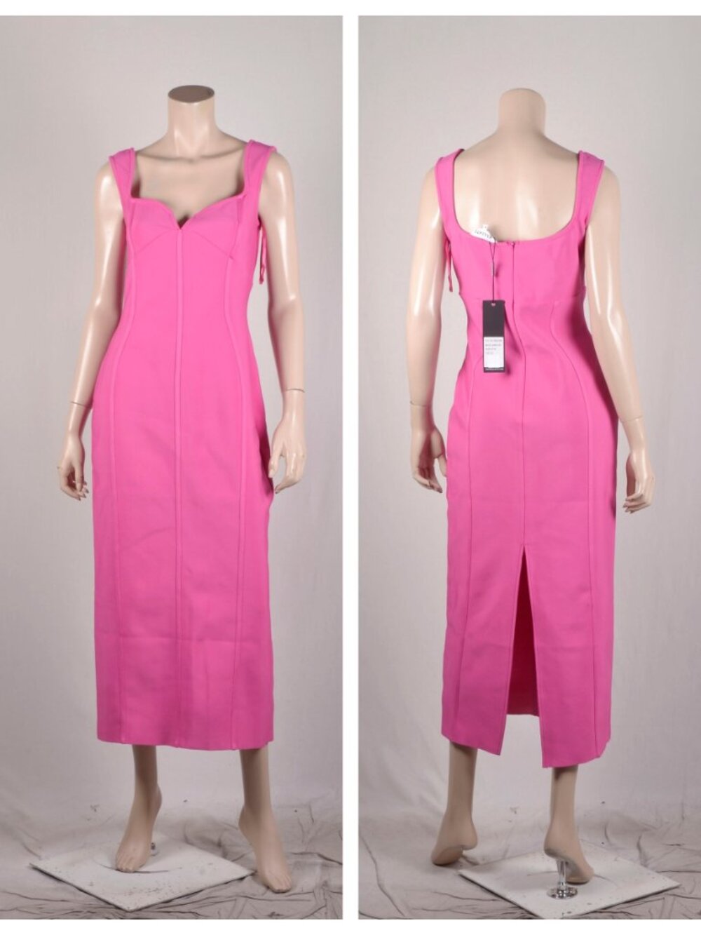 Elliatt Celina Column Maxi Knit Dress in Pink - Picture 3 of 4